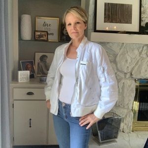 Members only white Jacket